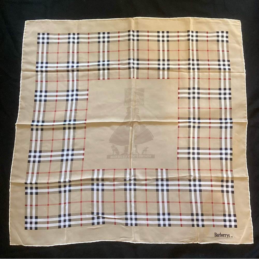 Burberry Classic Nova Check Silk Scarf - Beige
